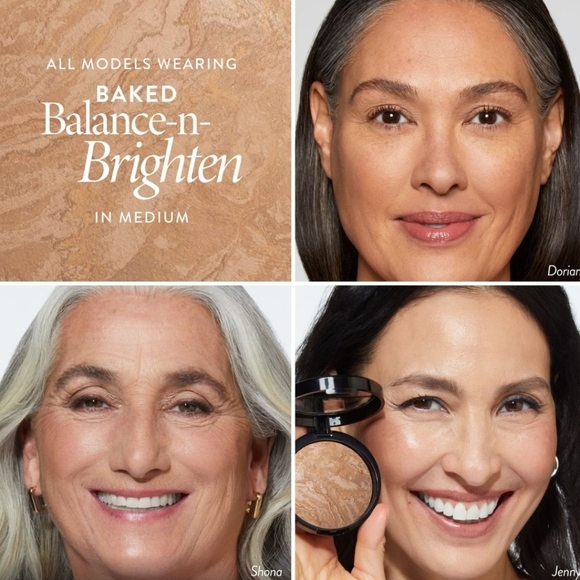 Laura Geller Baked Balance-N-Brighten Color Correcting Foundation: Medium, NIB - Picture 3 of 11